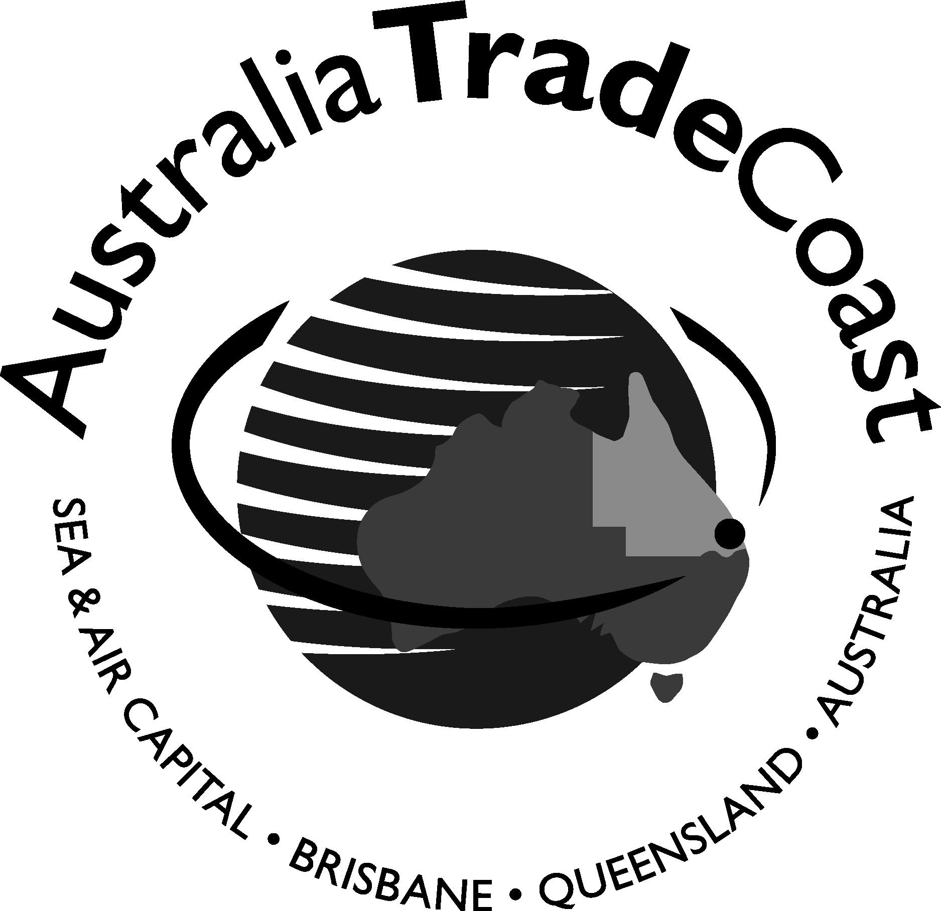 Australia Trade Coast Logo Vector Logo